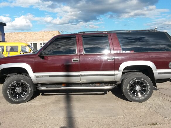 1995 GMC Suburban, пурпурный - вид 10