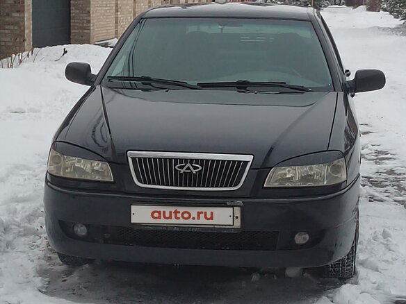 2006 Chery Amulet (A15) I, чёрный, 230000 рублей