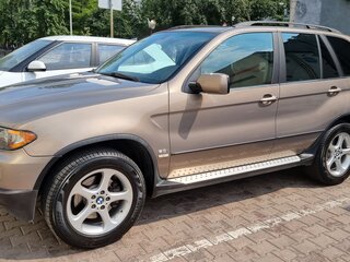 2004 BMW X5 3.0i I (E53) Рестайлинг, коричневый, 1200000 рублей, вид 2