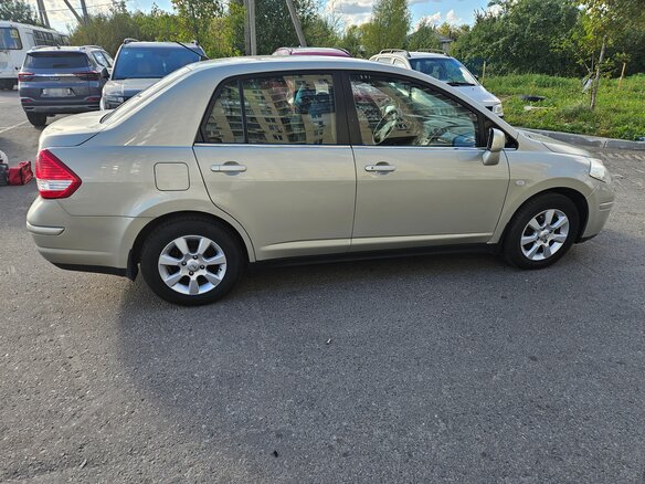 2008 Nissan Tiida I, золотистый, 450000 рублей - вид 7
