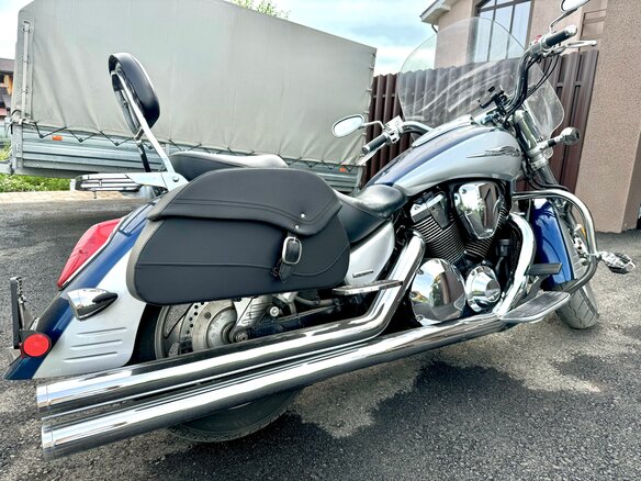 2008 Honda VTX 1800, синий, 850000 рублей - вид 2