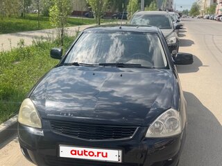 2013 Lada (ВАЗ) Priora I Рестайлинг, синий, 450000 рублей, вид 1