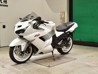 2009 Kawasaki ZX-14R, белый, 740000 рублей, вид 4