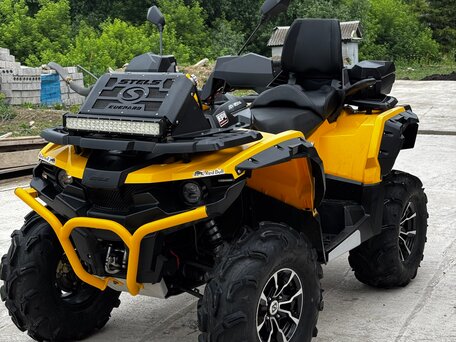 2020 Stels ATV-850 Guepard Trophy, жёлтый, 900000 рублей, вид 3