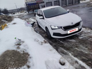 2021 Skoda Rapid II, белый, 1450000 рублей, вид 3