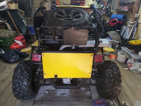 2012 Polar Fox XY500ATV, жёлтый, 750000 рублей, вид 5