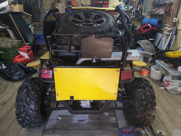 2012 Polar Fox XY500ATV, жёлтый, 750000 рублей - вид 4