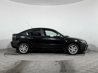 2008 Mazda 3 I (BK) Рестайлинг, чёрный, 479000 рублей, вид 4