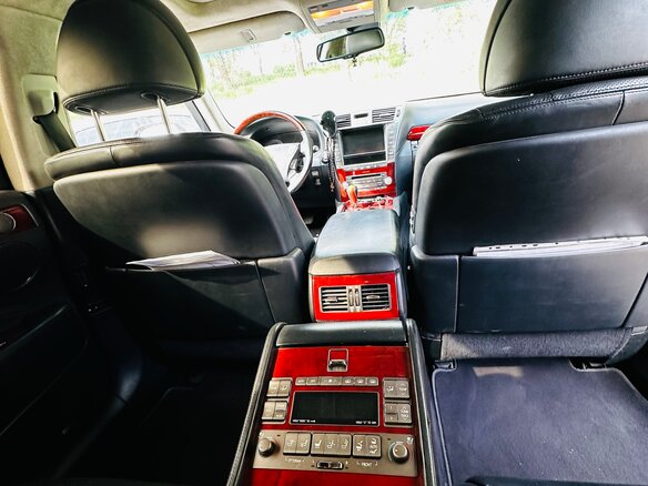 2011 Lexus LS 460 IV Рестайлинг, чёрный, 1950000 рублей - вид 11