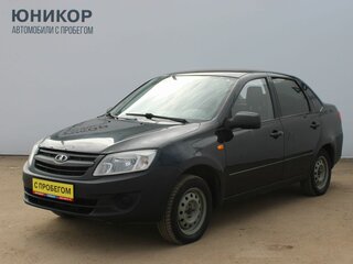 2013 Lada (ВАЗ) Granta I, чёрный, 180000 рублей, вид 1