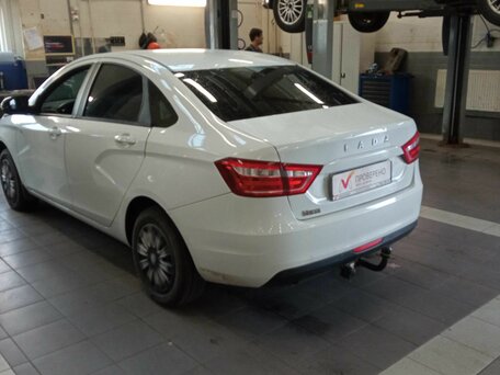 2021 Lada (ВАЗ) Vesta SW I, белый, 966000 рублей, вид 4