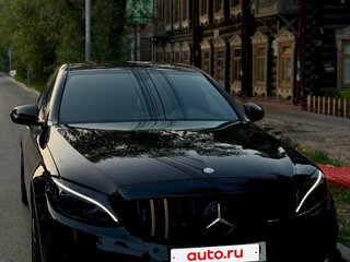 2014 Mercedes-Benz C-Класс 180 IV (W205), чёрный, 2500000 рублей, вид 4