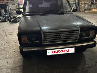 2010 Lada (ВАЗ) 2107, синий, 300000 рублей, вид 1