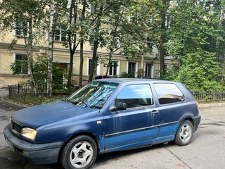1994 Volkswagen Golf III, синий, 99900 рублей, вид 2