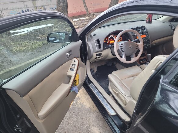 2008 Nissan Altima IV (L32), чёрный, 800000 рублей - вид 6