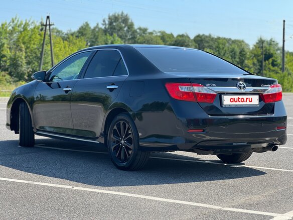 2012 Toyota Camry VII (XV50), чёрный, 1590000 рублей - вид 5