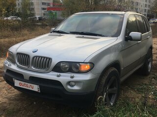 2004 BMW X5 4.4i I (E53) Рестайлинг, серый, 3500000 рублей, вид 1