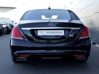 2014 Mercedes-Benz S-Класс 500 Long VI (W222, C217), чёрный, 3081981 рублей, вид 4