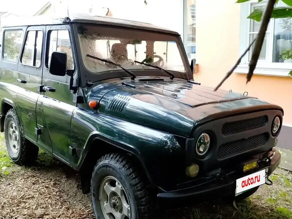2007 УАЗ Хантер 315195, зелёный