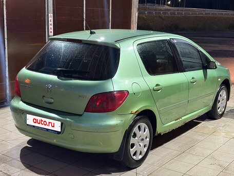 2004 Peugeot 307 I, зелёный, 199999 рублей, вид 3
