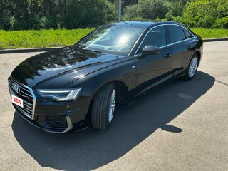 2020 Audi A6 45 TFSI V (C8), чёрный, 3850000 рублей, вид 1