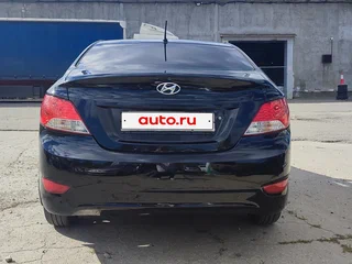 2011 Hyundai Solaris I, чёрный, 670000 рублей, вид 5