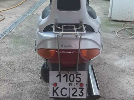 1998 Suzuki Burgman (SkyWave) 400, серебристый, 170000 рублей, вид 3