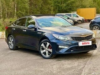 2018 Kia Optima IV Рестайлинг, синий, 2420000 рублей, вид 4