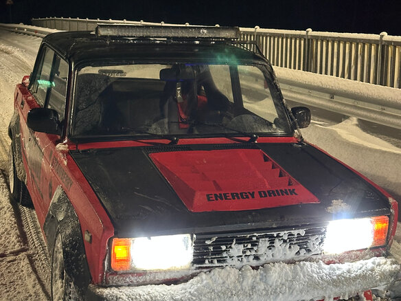 2008 Lada (ВАЗ) 2105, красный, 130000 рублей - вид 4