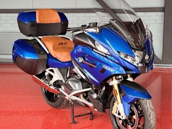 2022 BMW R 1250 RT, синий