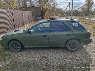 1996 Subaru Impreza I, зелёный, 300000 рублей, вид 4