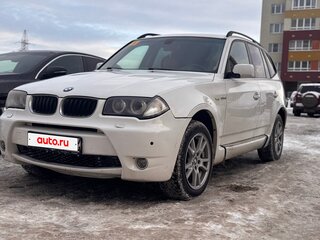 2007 BMW X3 25i I (E83) Рестайлинг, белый, 900000 рублей, вид 2