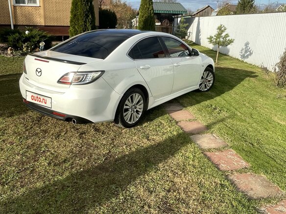 2008 Mazda 6 II (GH), белый, 800000 рублей - вид 7