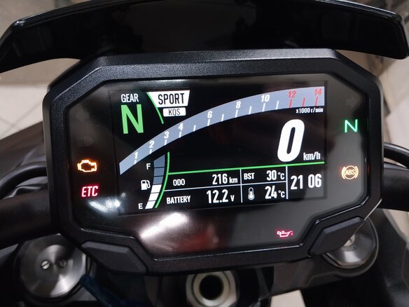 2024 Kawasaki Z H2, серый, 1698000 рублей - вид 4
