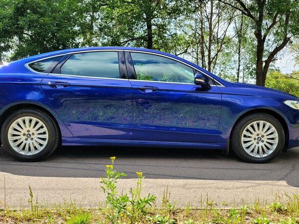 2018 Ford Mondeo V, синий, 1500000 рублей - вид 7