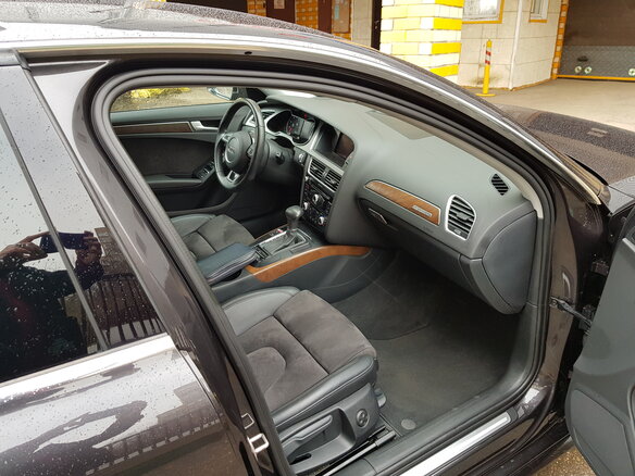 2014 Audi A4 IV (B8) Рестайлинг, серый - вид 5