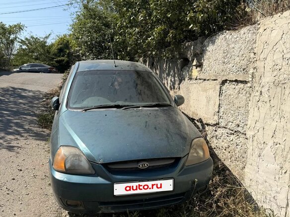 2003 Kia Rio I Рестайлинг, зелёный, 160000 рублей