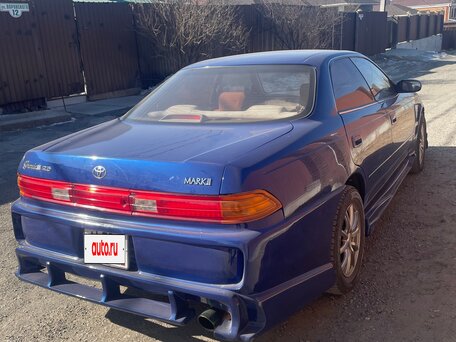 1993 Toyota Mark II VII (X90), синий, 625000 рублей, вид 3