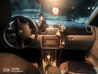 2008 Skoda Fabia II, голубой, 570000 рублей, вид 4
