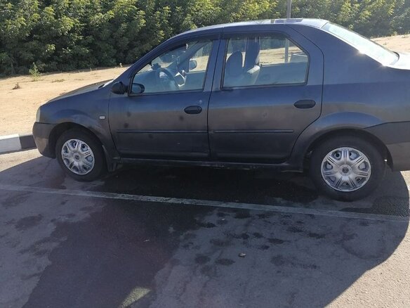 2006 Renault Logan I, серый, 185000 рублей - вид 7