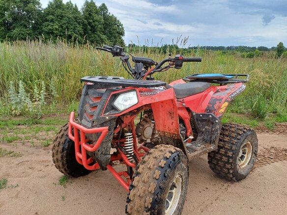 2022 Wels Thunder 125, красный, 99999 рублей - вид 5