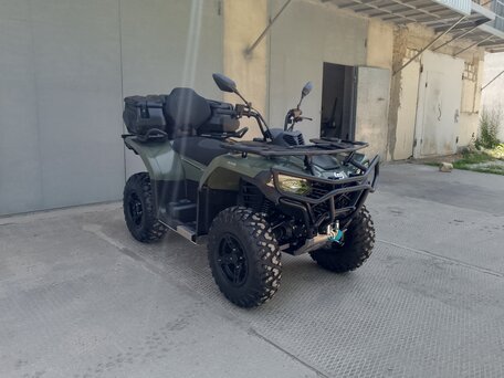 2023 CFMoto CFORCE 400L EPS, зелёный, 1000000 рублей, вид 4