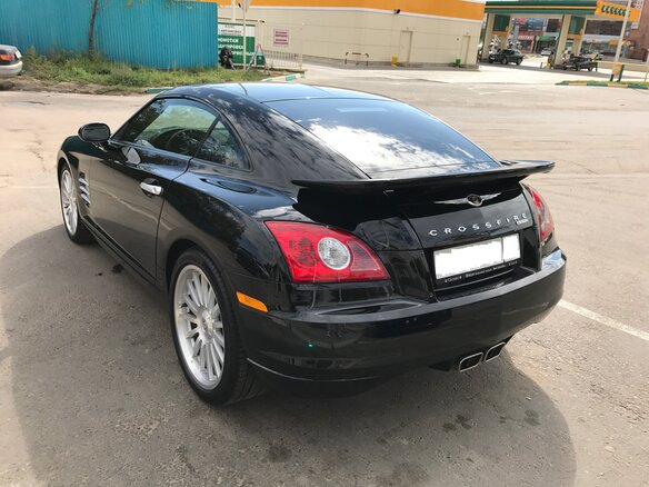 2004 Chrysler Crossfire, чёрный - вид 5