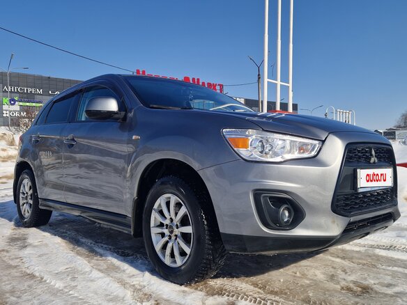 2014 Mitsubishi ASX I Рестайлинг, серый, 1350000 рублей - вид 13