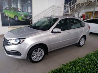 2026 Lada (ВАЗ) Granta I Рестайлинг, серебристый, 1264500 рублей, вид 1