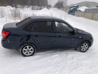2011 Lada (ВАЗ) Granta I, синий, 420000 рублей, вид 4