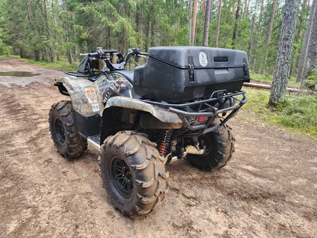 2013 Yamaha Grizzly 700, зелёный, 720777 рублей, вид 5