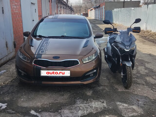 2016 Kia Ceed II Рестайлинг, коричневый, 1350000 рублей, вид 3