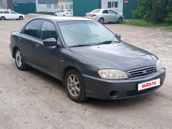 2006 Kia Spectra I Рестайлинг 2, серый, 150000 рублей - вид 1