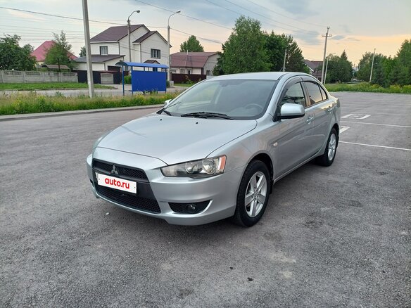 2008 Mitsubishi Lancer X, серебристый, 890000 рублей - вид 2